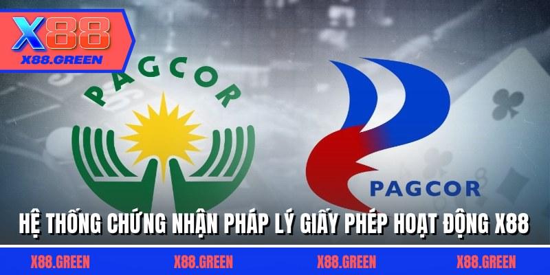 Hệ thống chứng nhận pháp lý giấy phép hoạt động X88